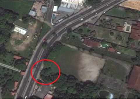 Cratera está se formando na Av. Efigênio Salles, a 200m do TCE